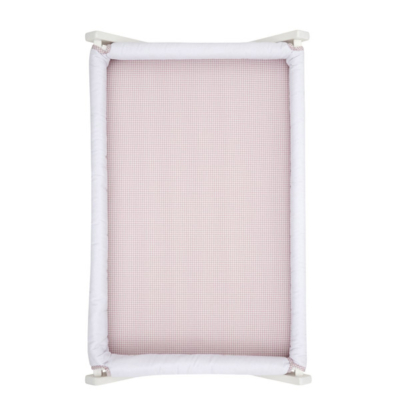 Pack de 2 bajeras para minicuna mini Windsord rosa - Imagen 4