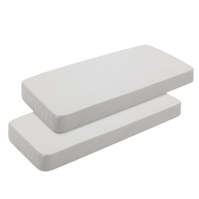 Pack de 2 bajeras para cuna mini Windsord crudo