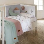 Funda nórdica+protector+relleno de 70x140cm Moon