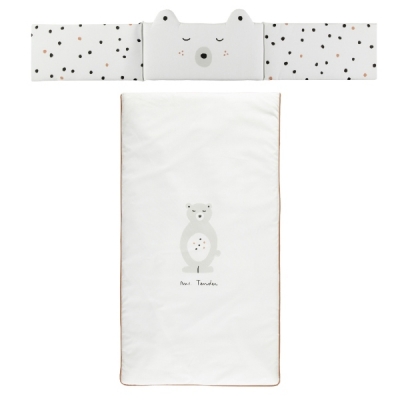 Colcha con protector para cuna de 60x120cm Mr. Tender - Imagen 4