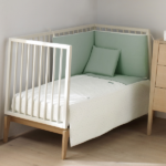 Colcha con protector para cuna de 60 Magia verde