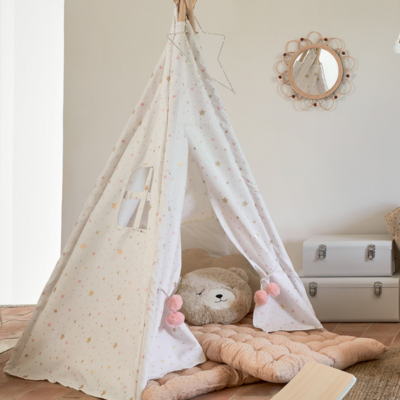 Espejo infantil de ratán - Imagen 2