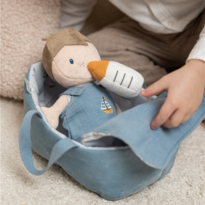 Bebé Jim con canastilla - Imagen 4