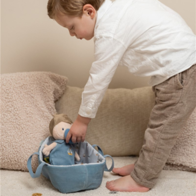 Bebé Jim con canastilla - Imagen 8