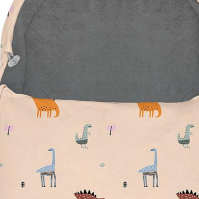 Saco universal para capazo Dinos beige - Imagen 2