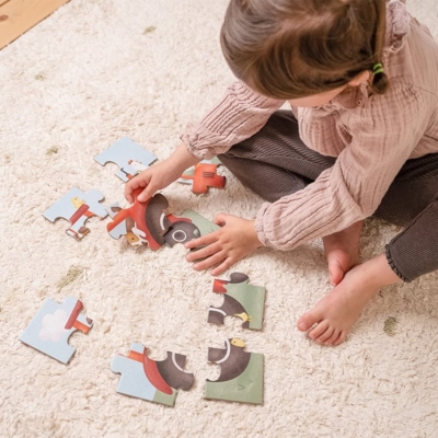 Puzzle 4 en 1 mi pequeña granja - Imagen 2