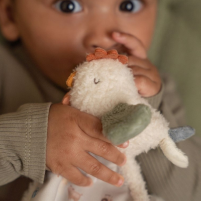 Doudou gallina pequeña granja - Imagen 3