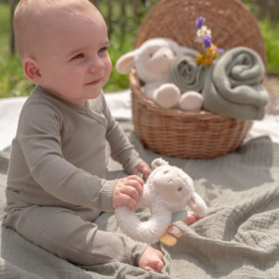 Sonajero anillo Oveja pequeña granja - Imagen 4