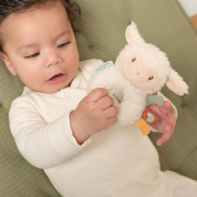 Sonajero anillo Oveja pequeña granja - Imagen 3