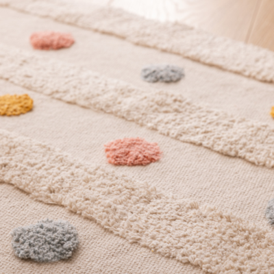 Alfombra infantil rectangular arlequín - Imagen 4