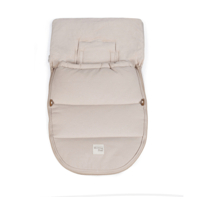 Saco capazo 2 en 1 Eco Mum Apricot - Imagen 4