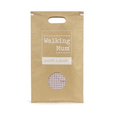 Colchoneta para silla I love vichy rosa - Imagen 4