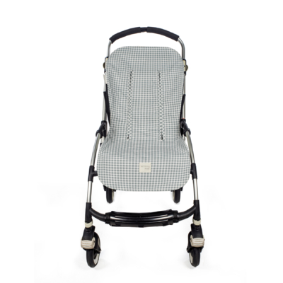 Colchoneta para silla I love vichy verde - Imagen 3