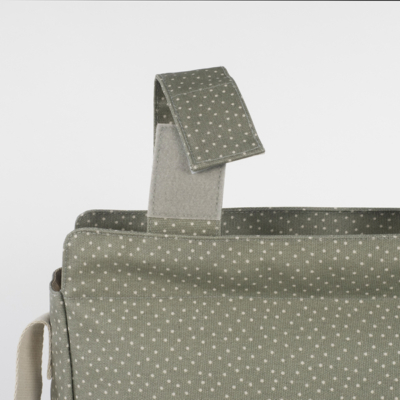 Bolsa canastilla topito Poppy musgo - Imagen 12