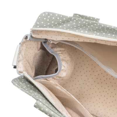 Bolsa canastilla topito Poppy musgo - Imagen 3