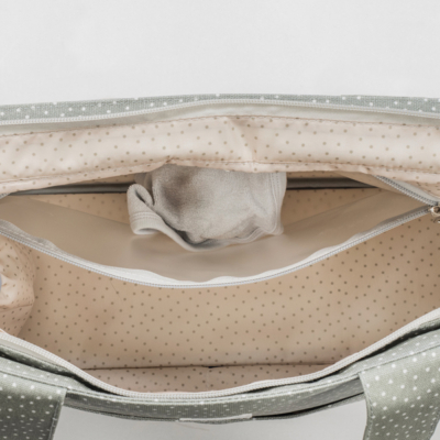 Bolsa canastilla topito Poppy musgo - Imagen 5