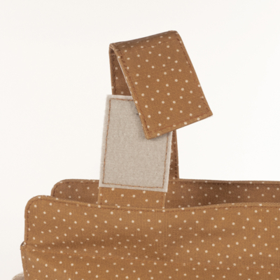 Bolsa canastilla topito Poppy canela - Imagen 13