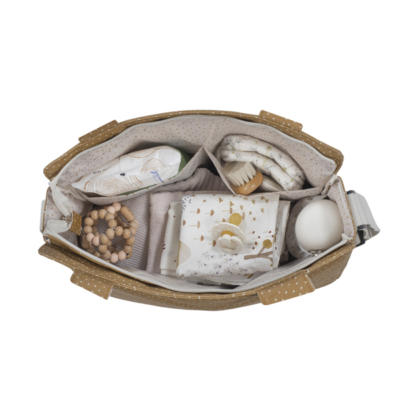 Bolsa canastilla topito Poppy canela - Imagen 11