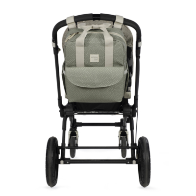 Mochila maternal topito Poppy musgo - Imagen 14