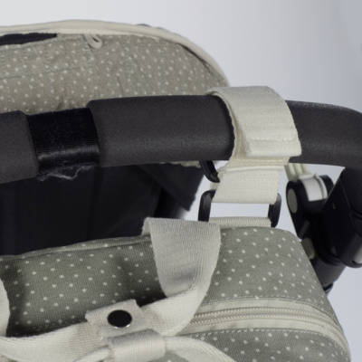 Mochila maternal topito Poppy musgo - Imagen 12