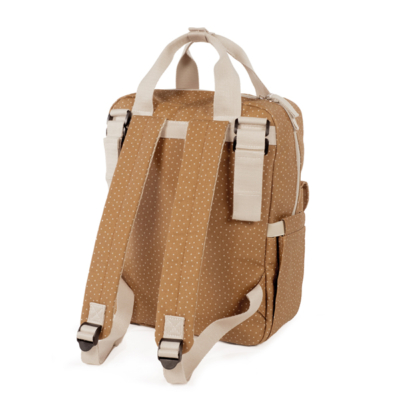 Mochila maternal topito Poppy canela - Imagen 19