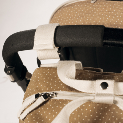 Mochila maternal topito Poppy canela - Imagen 15