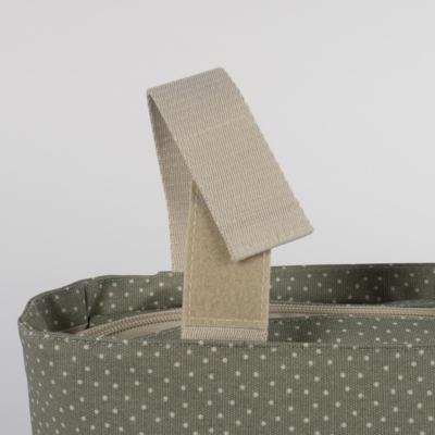 Organizador para silla topito Poppy musgo - Imagen 4