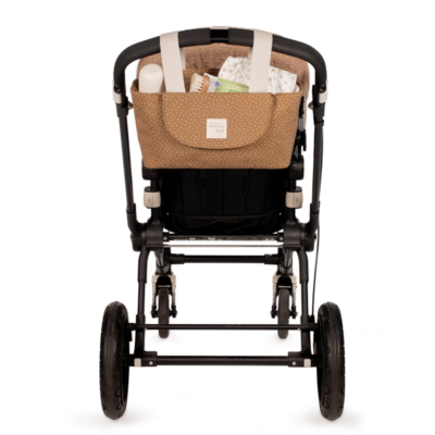 Organizador para silla topito Poppy canela - Imagen 2