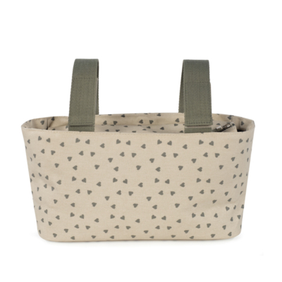 Organizador para silla corazones Poppy musgo - Imagen 10