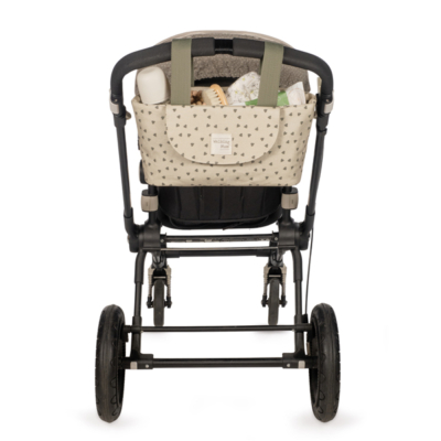 Organizador para silla corazones Poppy musgo - Imagen 8