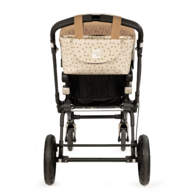 Organizador para silla corazones Poppy canela - Imagen 3