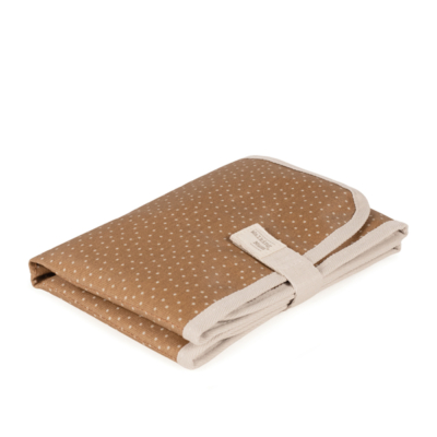 Cambiador de viaje topito Poppy canela - Imagen 3