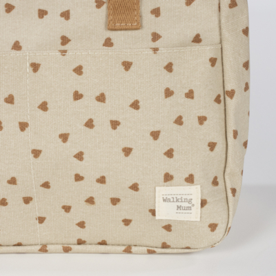 Neceser corazones Poppy canela - Imagen 9