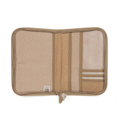 Portadocumentos corazones Poppy canela - Imagen 3