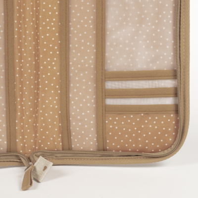 Portadocumentos corazones Poppy canela - Imagen 2