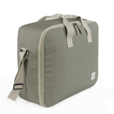 Maleta maternal topito Poppy musgo - Imagen 4