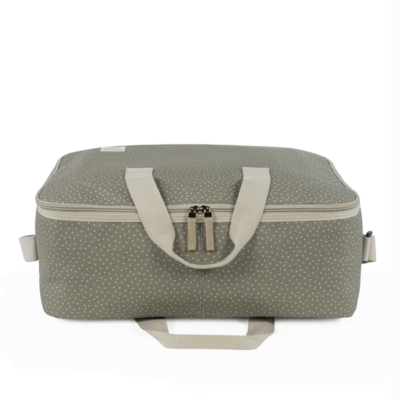 Maleta maternal topito Poppy musgo - Imagen 6
