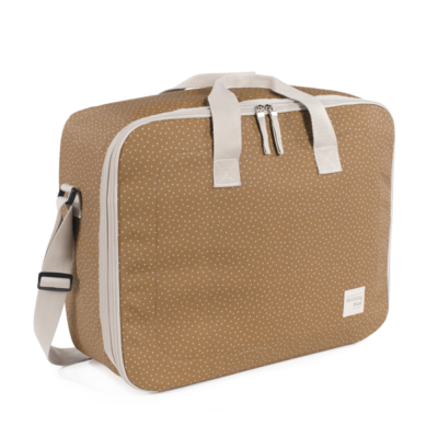 Maleta maternal topito Poppy canela - Imagen 3