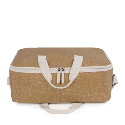 Maleta maternal topito Poppy canela - Imagen 8