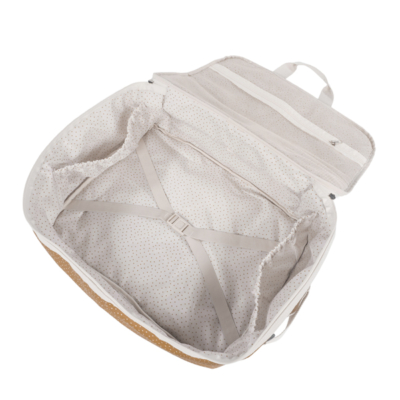 Maleta maternal topito Poppy canela - Imagen 5