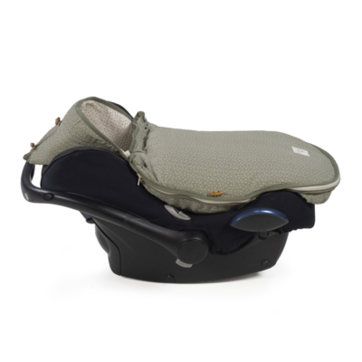 Saco capazo 2 en 1 topito Poppy musgo entretiempo - Imagen 8