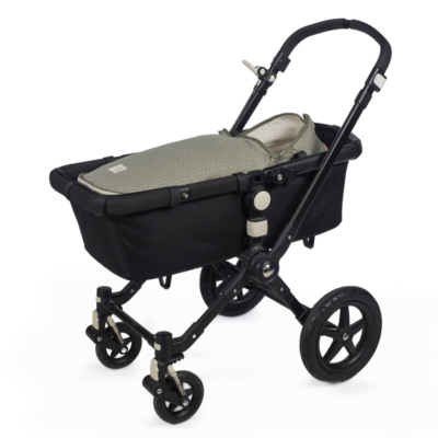 Saco capazo 2 en 1 topito Poppy musgo entretiempo - Imagen 9