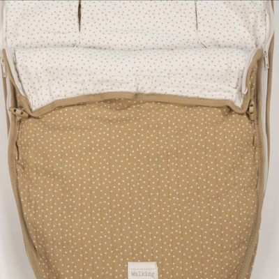 Saco capazo 2 en 1 topito Poppy canela entretiempo - Imagen 7