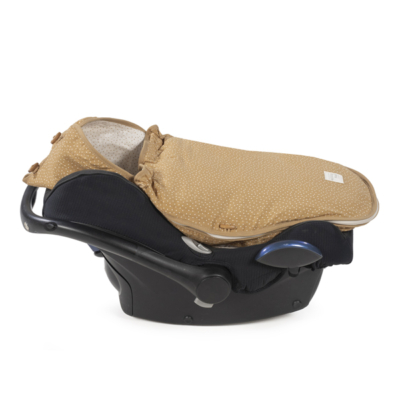 Saco capazo 2 en 1 topito Poppy canela entretiempo - Imagen 8