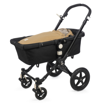 Saco capazo 2 en 1 topito Poppy canela entretiempo - Imagen 9