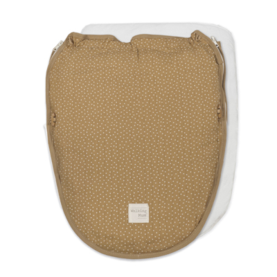 Saco capazo 2 en 1 topito Poppy canela entretiempo - Imagen 11