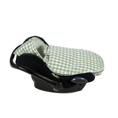 Saco capazo 2 en 1 Remy verde entretiempo - Imagen 3