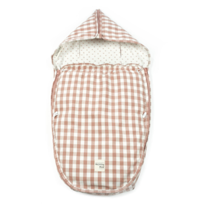 Saco capazo 2 en 1 Remy rosa entretiempo