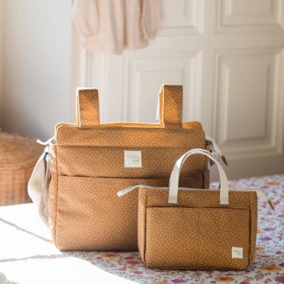 Bolsa canastilla topito Poppy canela - Imagen 3