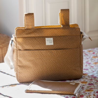 Bolsa canastilla topito Poppy canela - Imagen 2